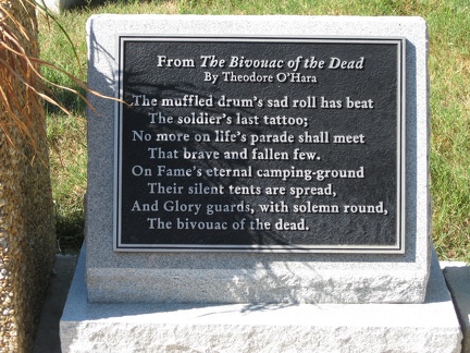 Glendale National Cemetary - Bivouac of the Dead